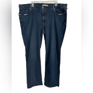 Levi's Blue Straight Leg Jeans Classic Denim